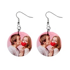 xmas Mini Button Earrings View3