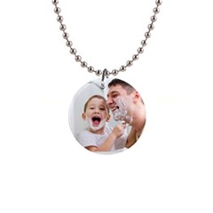 galaxy  Button Necklace View2