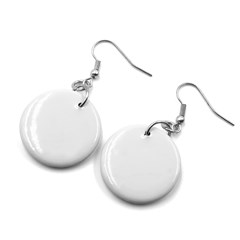 xmas Mini Button Earrings View1