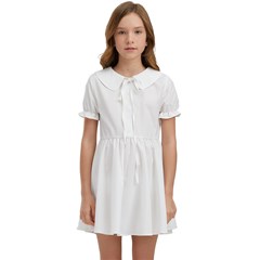 Kids  Sweet Collar Dress