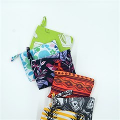 Personalized Tropical Summer Name Any Text Premium Foldable Grocery Recycle Bag Premium Foldable Grocery Recycle Bag View10