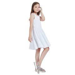 Personalized Name Xmas Checked Pattern Kids  Skater Dress Kids  Skater Dress View8