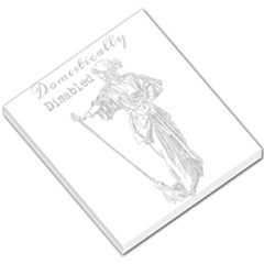 Domestically Disabled Small Memo Pad
