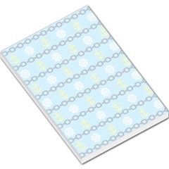 Anchors & Boat Wheels Large Memo Pad