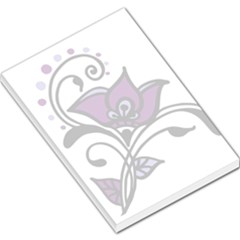 Awareness Flower Large Memo Pad
