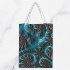 Glossy Turquoise  All Over Print Classic Tote Bag
