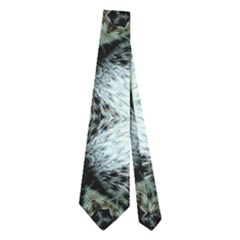Faux Animal Print Pattern Neckties (two Side) 
