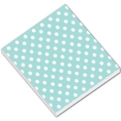 Blue And White Polka Dots Small Memo Pads