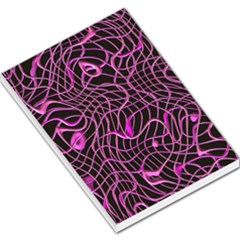 Ribbon Chaos 2 Pink Large Memo Pads