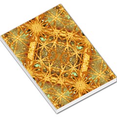 Digital Abstract Geometric Collage Large Memo Pads