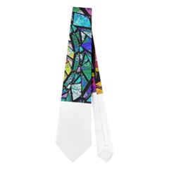 Fractal Stained Glass Neckties (two Side) 