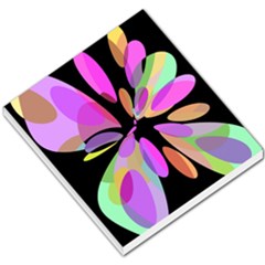 Pink Abstract Flower Small Memo Pads