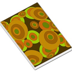 Brown Pattern Large Memo Pads