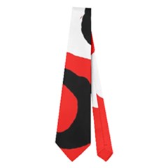 Red Abstract Pattern Neckties (two Side) 