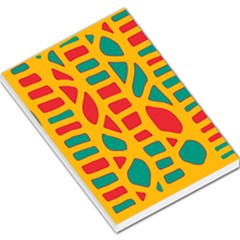 Abstract Decor Large Memo Pads