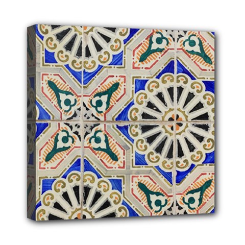 Ceramic Portugal Tiles Wall Mini Canvas 8  X 8 