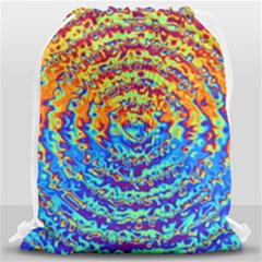 Background Color Game Pattern Drawstring Bag (large)