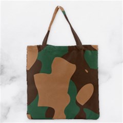 Military Camouflage Grocery Tote Bag