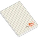star blue cat vintage Large Memo Pad View1