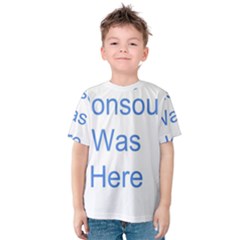 Untitled Drawing (1) Kids  Cotton Tee