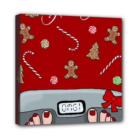 Hilarious Holidays  Mini Canvas 8  X 8 