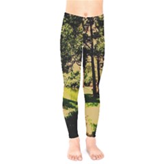 Hot Day In Dallas 25 Kids  Legging