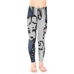 Pixie Girl Stained Glass Kids  Legging