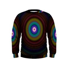 Artskop Kaleidoscope Pattern Kids  Sweatshirt