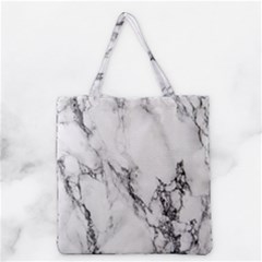Marble Pattern Grocery Tote Bag