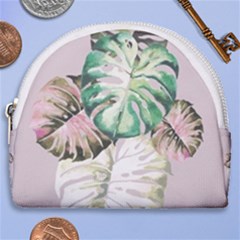 Dry Palm Horseshoe Style Canvas Pouch