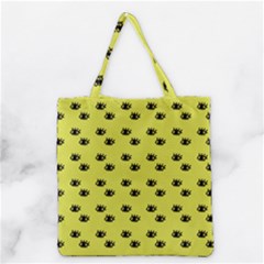 Yellow Eyes Grocery Tote Bag