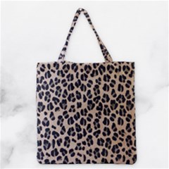 Leopard Grocery Tote Bag