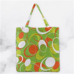 Abstract Seamless Pattern Background Grocery Tote Bag