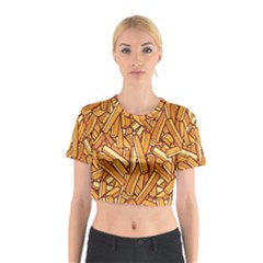 French Fries Verson2 Cotton Crop Top