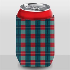Pattern Texture Plaid Can Holder