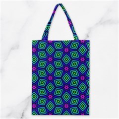Seamless Pattern Pattern Purple Stars Classic Tote Bag