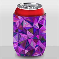 Triangular-shapes-background Can Holder
