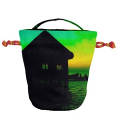 Ocean Dreaming Drawstring Bucket Bag