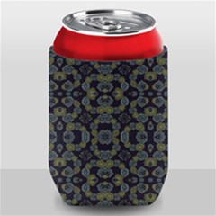 Modern Ornate Stylized Motif Print Can Holder