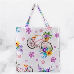 Cycle Ride Grocery Tote Bag