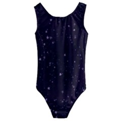 Pink Stars Kids  Cut-out Back One Piece Swimsuit