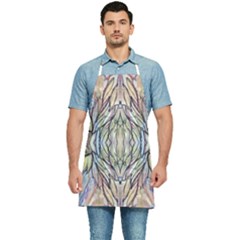 Ink Paint Repeats Kitchen Apron