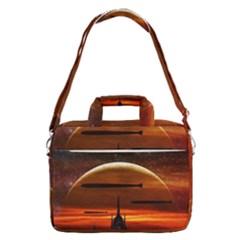 Science-fiction-digital-illustration Macbook Pro Shoulder Laptop Bag (large)