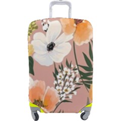 Floral Luggage Cover (large)