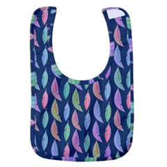 Colorful Feathers Baby Bib