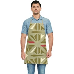 Abstract Pattern Geometric Backgrounds   Kitchen Apron