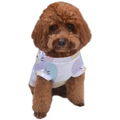 Cute Cat Seamless Pattern Background Dog T-shirt