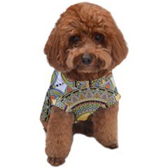 Motif-circle-vintage-circular-pattern Dog T-shirt