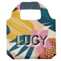 jungle fruits plants Premium Foldable Grocery Recycle Bag View1