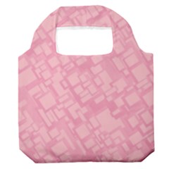 Pink Premium Foldable Grocery Recycle Bag